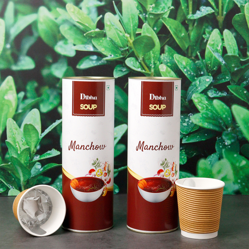 Instant Ready Manchow Soup Cups Pack Of 2|Total 140g (Total Cups 14)
